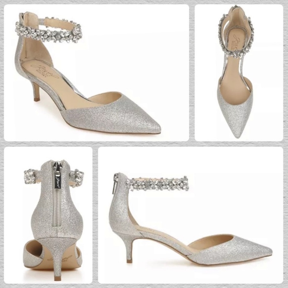 Jewel Badgley Mischka Robles Pointed Toe Dress Pumps